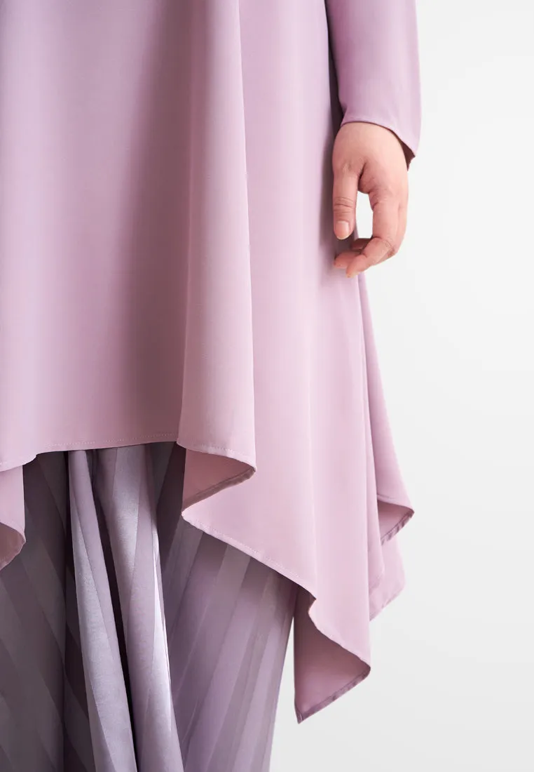 Syeera Long Elegant Raya Kurung Set - Lilac