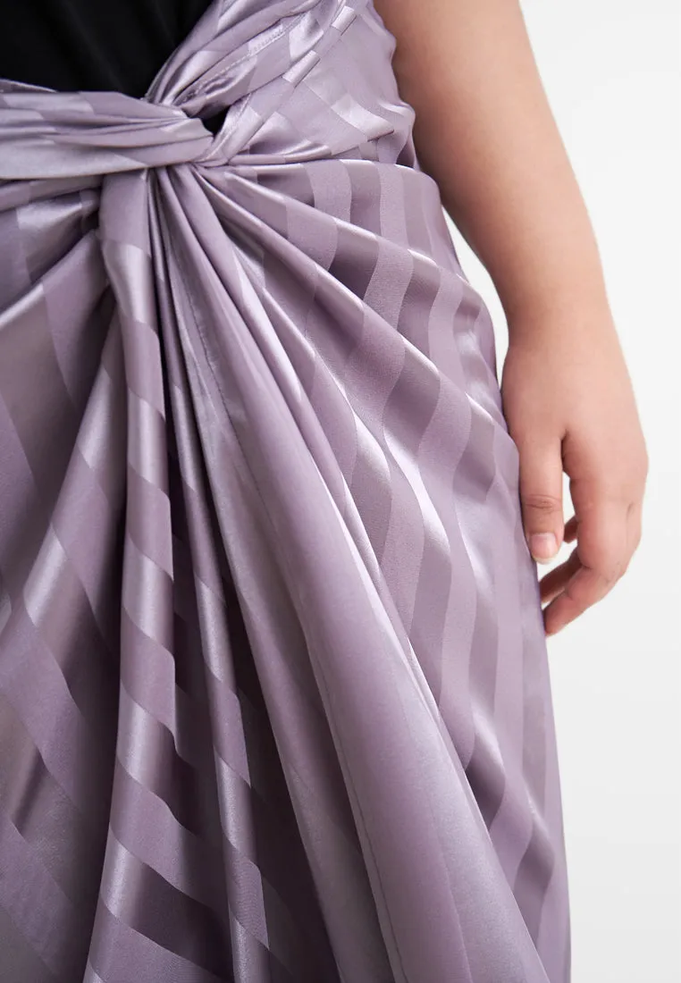 Syeera Long Elegant Raya Kurung Set - Lilac