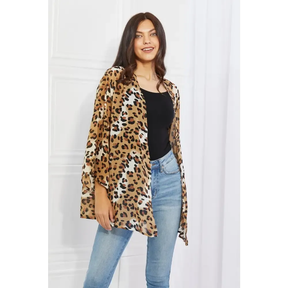Timeless Designer Cardigan in Airy Chiffon for Luxury Fashion Lovers