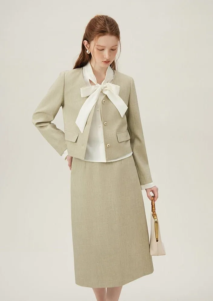 TWO PIECE FRENCH SKIRT