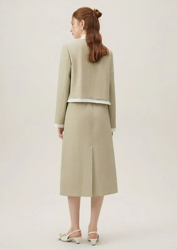 TWO PIECE FRENCH SKIRT