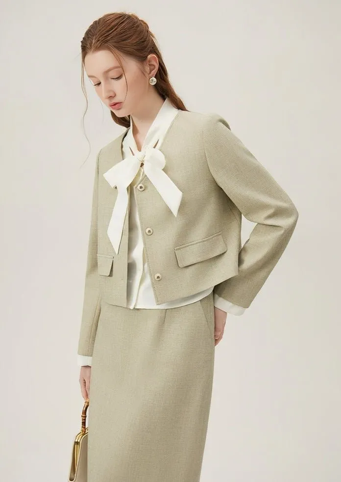 TWO PIECE FRENCH SKIRT
