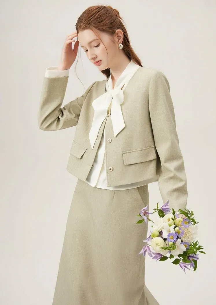 TWO PIECE FRENCH SKIRT