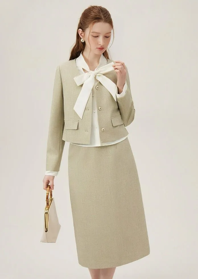TWO PIECE FRENCH SKIRT