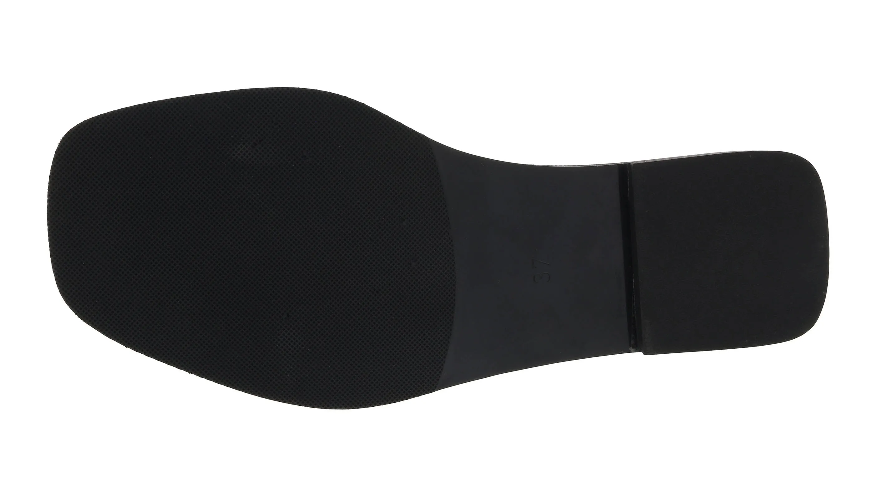 Ventutto Red Crest Flat Leather Slide-