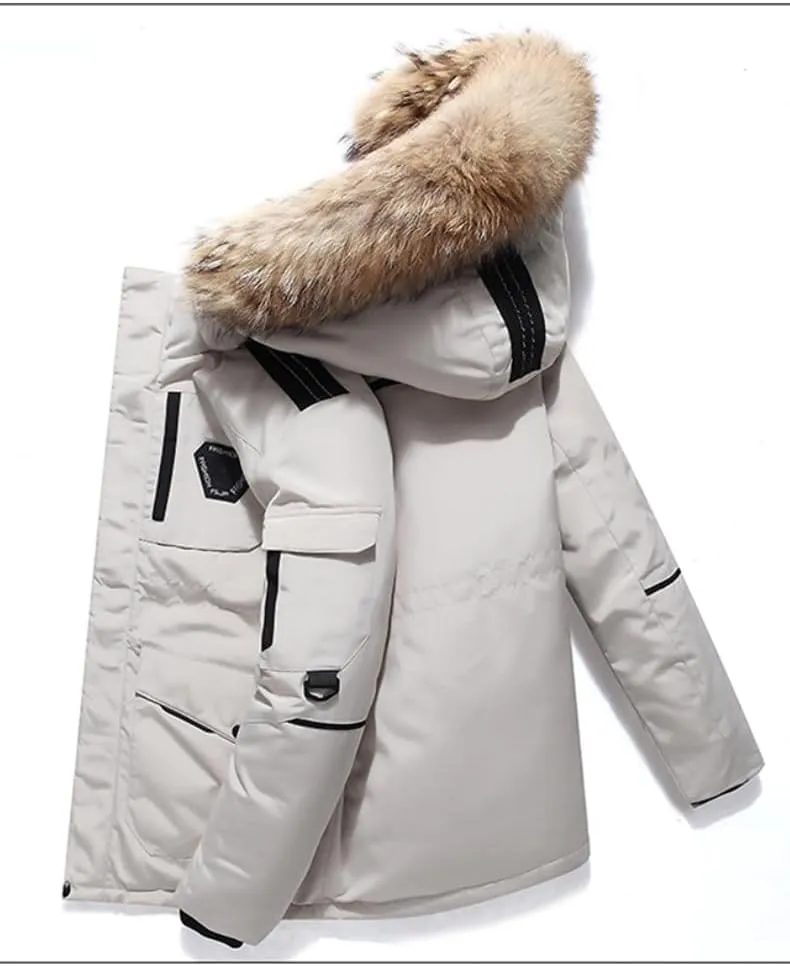 Women's Winter Down Jacket Loose Casual Quilted Puffer Coat Warm Hooded Soft Breathable Slim Fit Outerwear