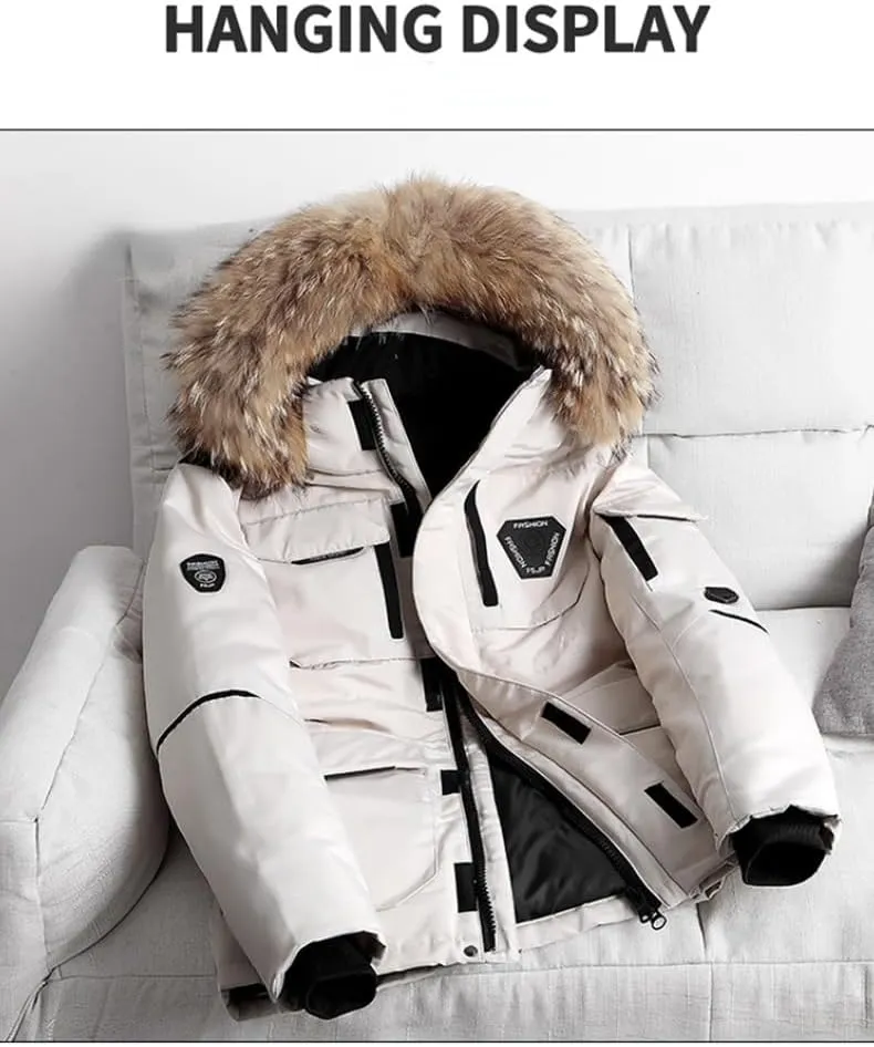 Women's Winter Down Jacket Loose Casual Quilted Puffer Coat Warm Hooded Soft Breathable Slim Fit Outerwear
