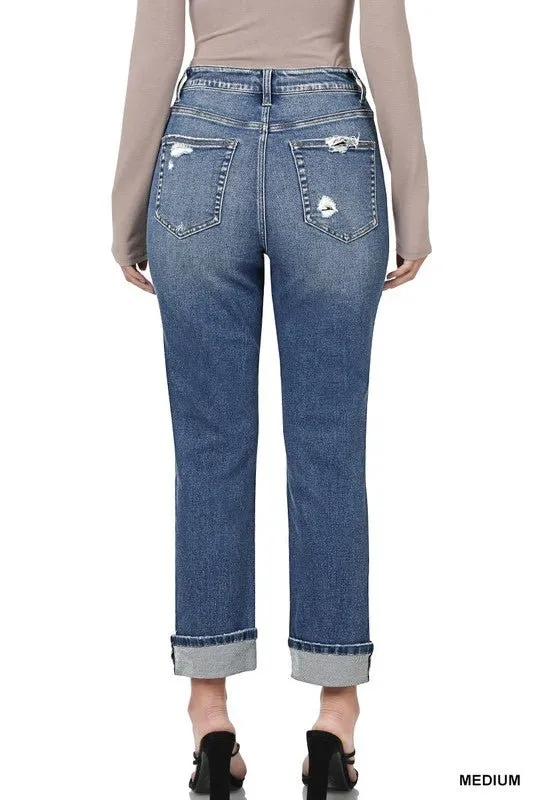 Zenana Mom Jeans